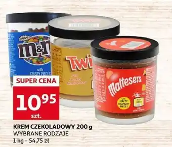 Auchan Krem czekoladowo-ciasteczkowy twix oferta