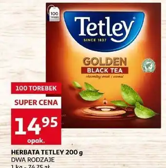 Herbata czarna tetley golden