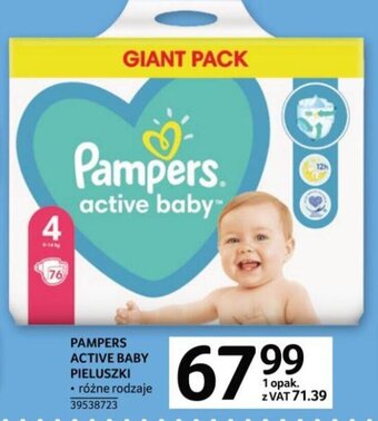 Selgros Pampers Active Baby Pieluszki oferta