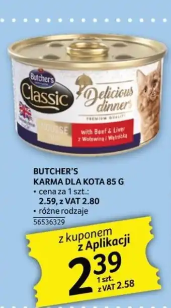 Selgros Butcher's Karma dla kota 85g oferta