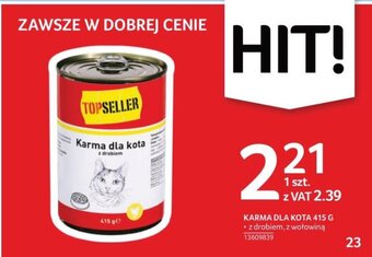 Selgros Karma dla kota 415g oferta