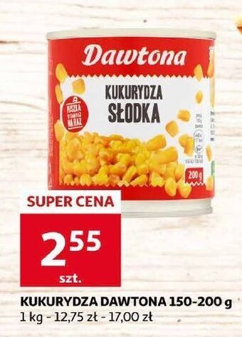 Auchan Kukurydza słodka dawtona oferta