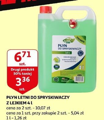 Auchan Płyn do spryskiwaczy letni eco star oferta
