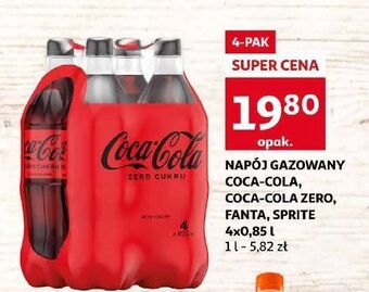 Auchan Napój pomarańczowy fanta oferta