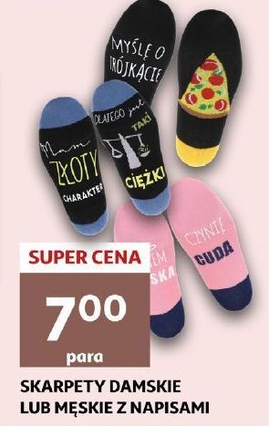 Auchan Skarpety damskie oferta