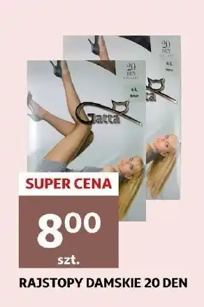 Auchan Rajstopy damskie 20 den gatta oferta