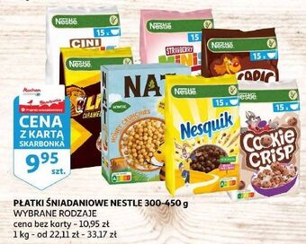 Auchan Płatki śniadaniowe cookie crisp oferta