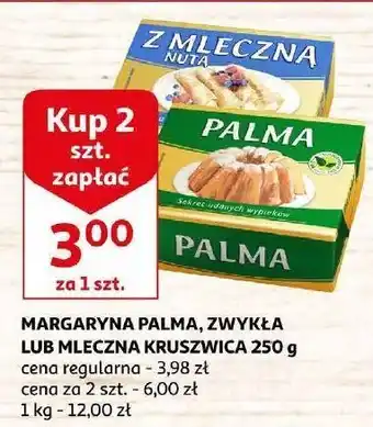 Auchan Margaryna z kruszwicy mleczna oferta