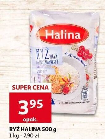 Auchan Ryż biały długoziarnisty halina oferta