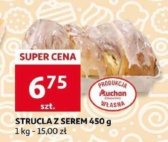 Auchan Strucla z serem auchan oferta