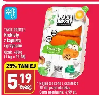 ALDI Krokiety z kapusta i grzybami takie proste oferta
