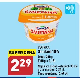 ALDI Śmietana 18% piątnica oferta