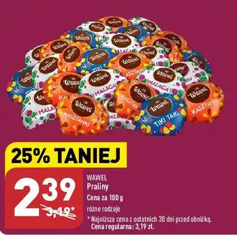 ALDI Cukierki czekoladowe mix wawel oferta
