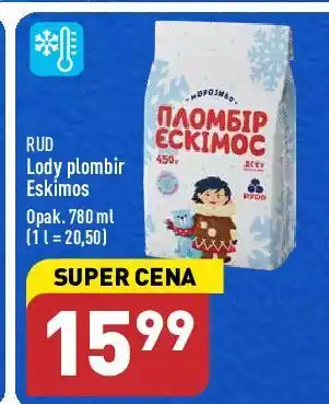 ALDI Lody plombir eskimos rud oferta