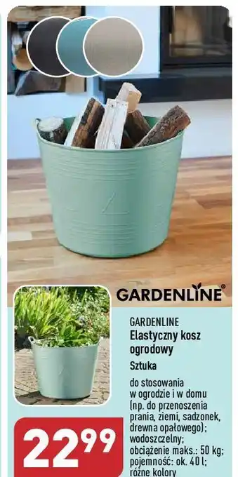ALDI Kosz ogrodowy garden line oferta