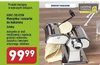 ALDI Maszynka i suszarka do makaronu home creation oferta