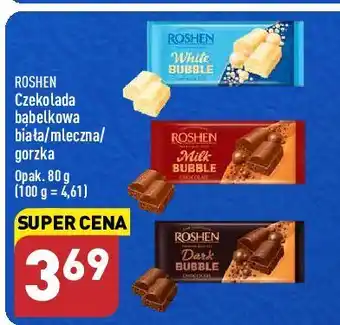 ALDI Czekolada milk bubble roshen oferta