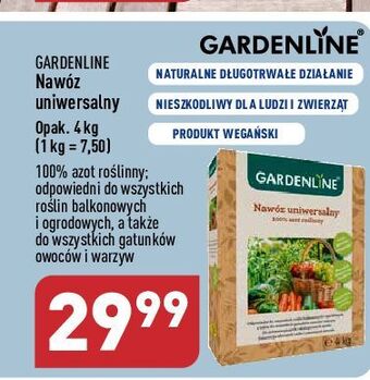 ALDI Nawóz uniwersalny garden line oferta