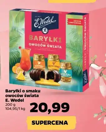 Netto Bombonierka owoce świata e. wedel baryłki oferta