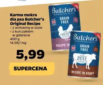Netto Karma dla psa z kurczakiem w galarecie butcher's grain free oferta