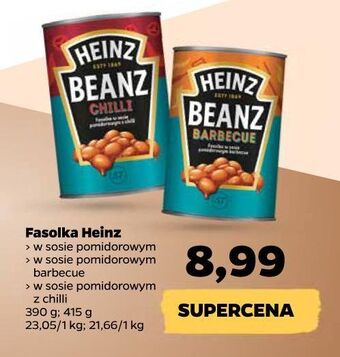 Netto Fasolka w sosie pomidorowym heinz oferta