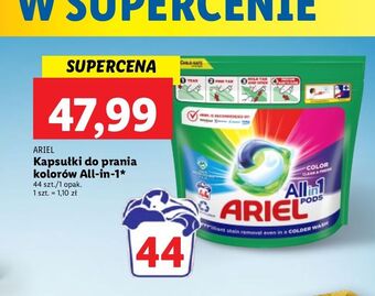 Lidl Kapsułki do prania color ariel all in 1 oferta