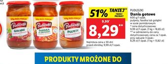 Lidl Pulpety w sosie pomidorowym pudliszki oferta