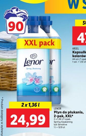 Lidl Płyn do płukania spring awakening lenor classic oferta