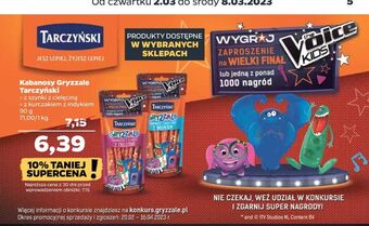 Netto Kabanosiki z indykiem tarczyński gryzzale oferta