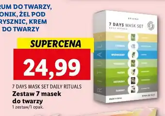 Zestaw 7 masek 7days mask set daily rituals