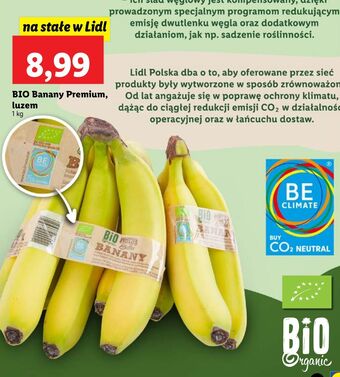Lidl Banany bio oferta