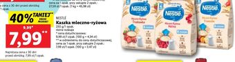 Lidl Kaszka mleczno-ryżowa 5 owoców nestle oferta