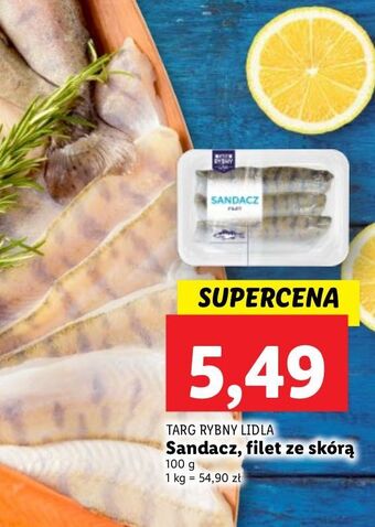 Lidl Sandacz filet targ rybny lidla oferta