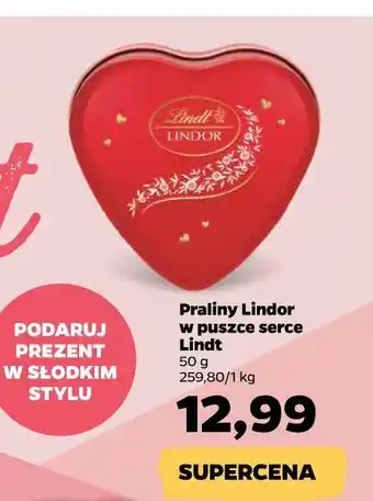 Netto Praliny w serduszku lindt lindor oferta