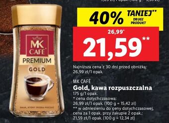 Lidl Kawa mk cafe premium gold oferta