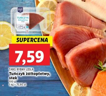 Lidl Tuńczyk żółtopłetwy targ rybny lidla oferta
