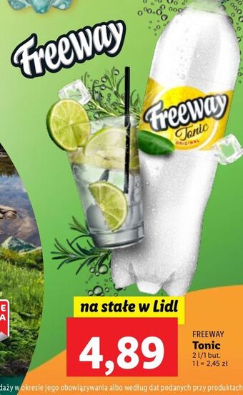 Lidl Tonic freeway oferta