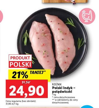 Lidl Polędwiczki z indyka rzeźnik codzienna dostawa oferta