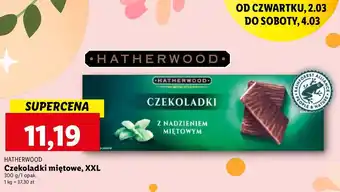 Lidl Czekolada miętowa hatherwood oferta
