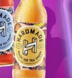 Żabka Hardmade peach ice tea crush piwo z napojem o smaku czarnej herbaty i brzoskwini 400 ml oferta