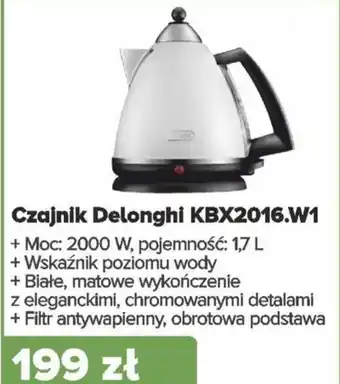 Max Elektro Czajnik elektryczny de' longhi oferta
