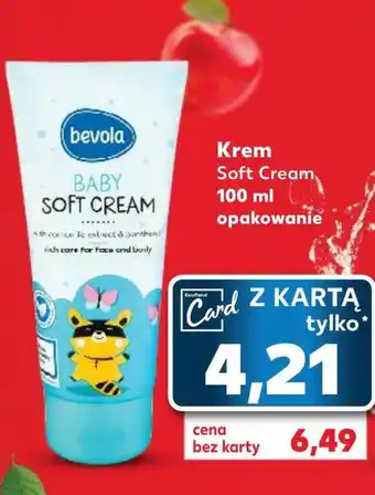 Kaufland Krem dla dzieci bevola oferta
