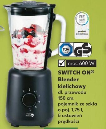Kaufland Blender kielichowy switch on oferta