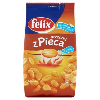 Żabka Felix orzeszki z pieca z solą 220 g oferta