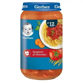 Kaufland Gerber spaghetti po bolońsku dla dzieci po 12. miesiącu 250 g oferta