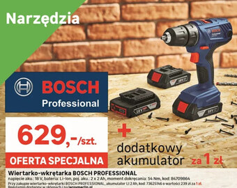Leroy Merlin Wiertarko-wkrętarka bosch oferta