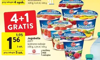 Intermarche Jogurt panna cotta z truskawką zott jogobella oferta