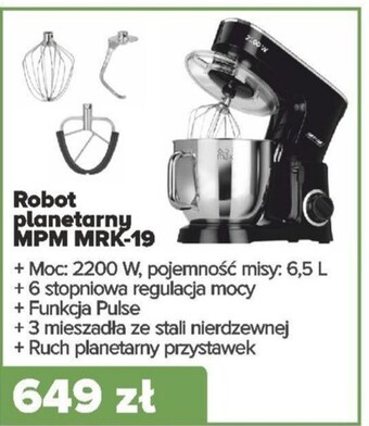 Robot kuchenny mpm