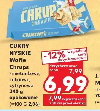 Kaufland Wafle cukry nyskie oferta