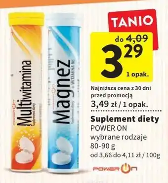 Intermarche Tabletki musujące multiwitamina power on oferta